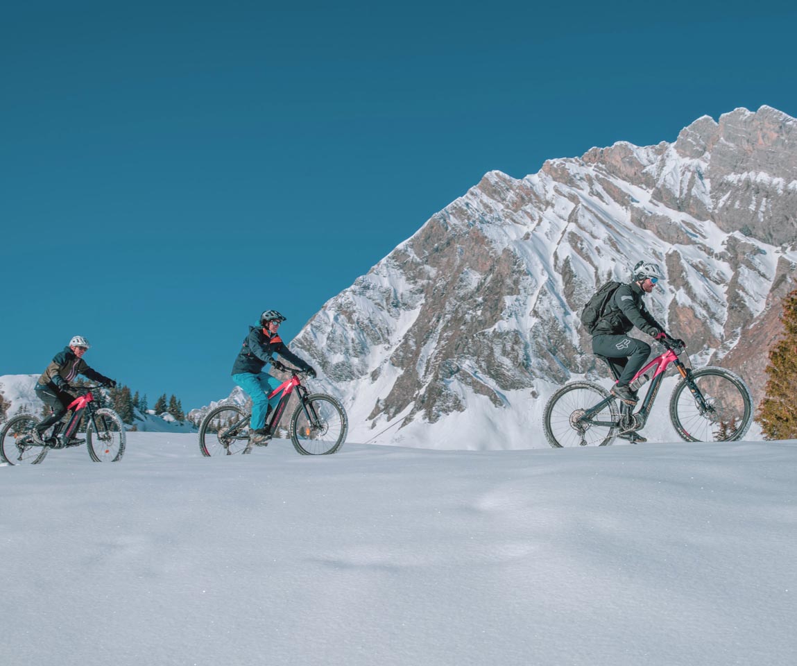 Le séminaire Rando à VTT électrique sur neige