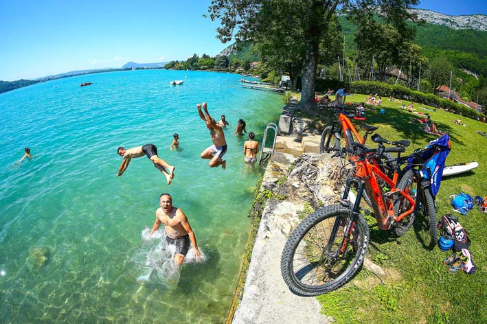 Tour du lac annecy