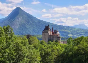 Château de menthon à vélo électrique